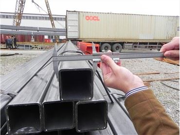 Secció buida d’estructura ASTM A500 Gr.C