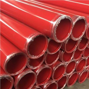 Tub d'acer ASTM A795 utilitzat per a la protecció contra incendis